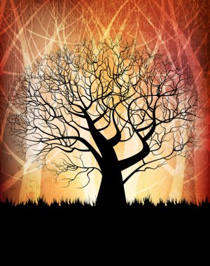 Tree background clipart