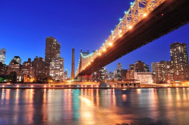 Queensboro bridge ve manhattan