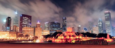 Chicago panorama clipart