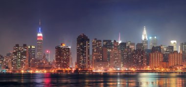 New York'un manhattan panorama