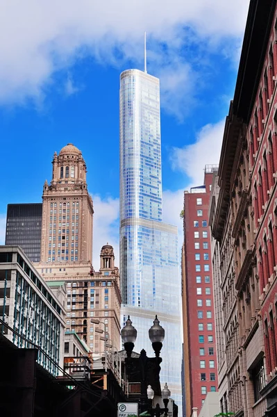 Trump tower w chicago — Zdjęcie stockowe