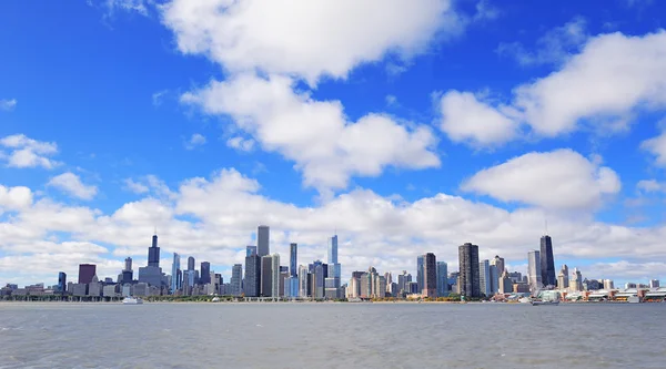 stock image Chicago city urban skyline