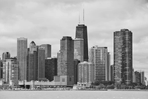 stock image Chicago city urban skyline