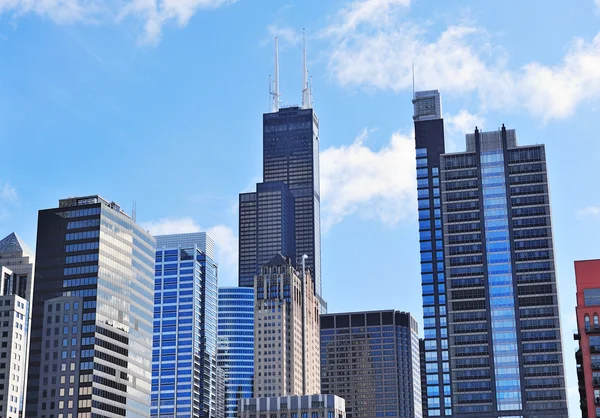 Chicago gökdelenler — Stok fotoğraf