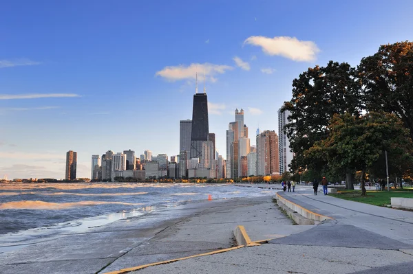Chicago skyline urbaine — Photo