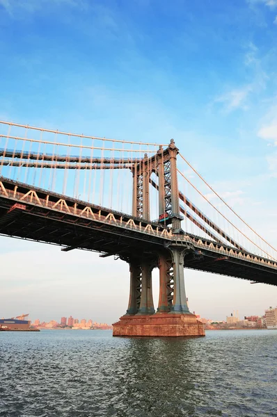 Nowym Jorku manhattan bridge — Zdjęcie stockowe