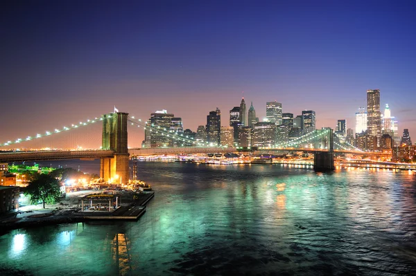 New York City Manhattan i centrum. — Stockfoto