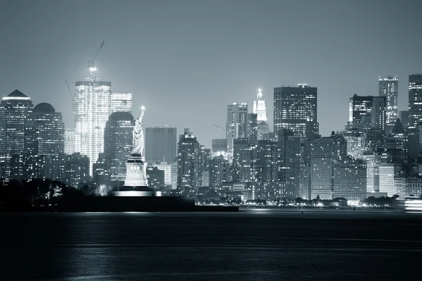 Нью-Йорк чорно-білі — стокове фото