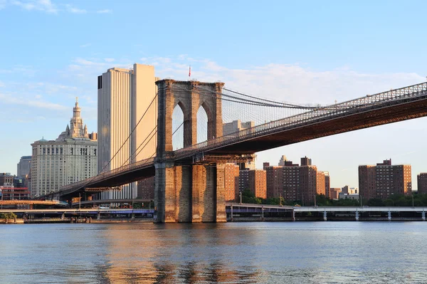 stock image New York City Brooklyn Bridge