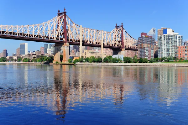 stock image New York City Queensborough Bridge