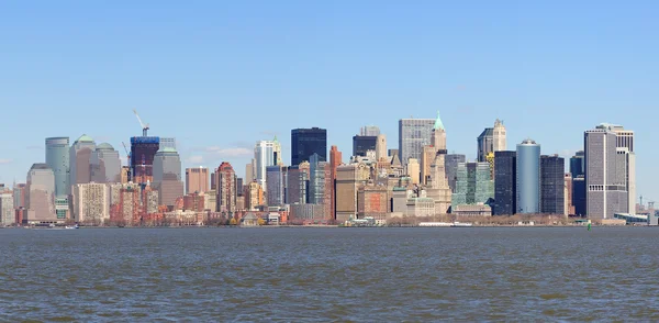 Πόλη της Νέας Υόρκης manhattan skyline Πανόραμα — Φωτογραφία Αρχείου