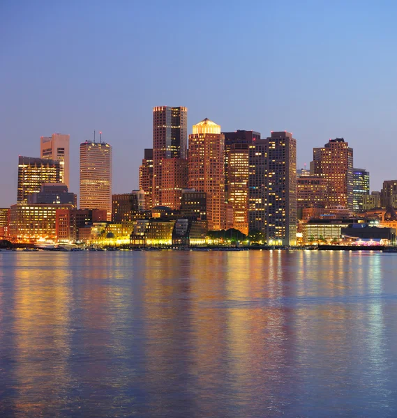 Boston edifícios urbanos — Fotografia de Stock