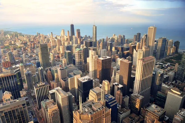 Vista aérea de Chicago — Foto de Stock