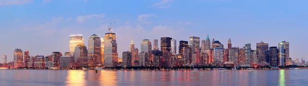 New York City Manhattan downtown skyline — Stock Photo, Image