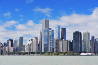 Chicago şehir şehir manzarası