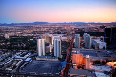 Las Vegas skyline clipart