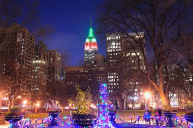 New York City Christmas clipart