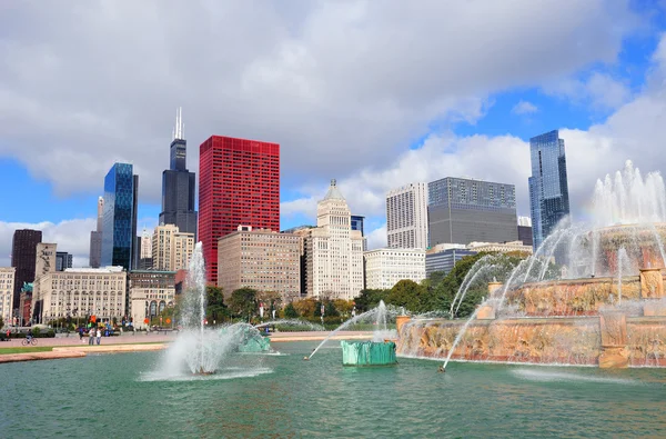 Chicago Buckingham fontaine — Photo