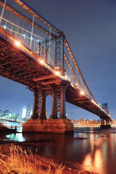 Ponte Manhattan de Nova Iorque — Fotografia de Stock