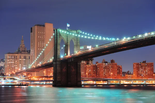 stock image New York City Brooklyn Bridge