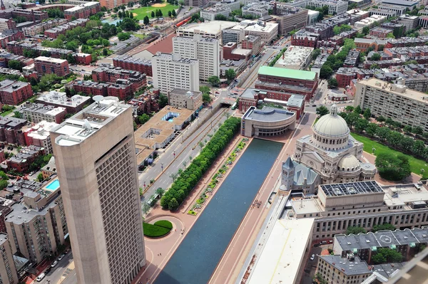 Urban city aerial view — Stock Photo, Image