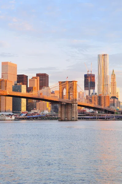 New Yorks brooklyn bridge — Stockfoto