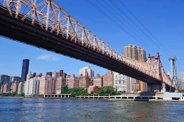 Nova Iorque Queensborough Bridge — Fotografia de Stock