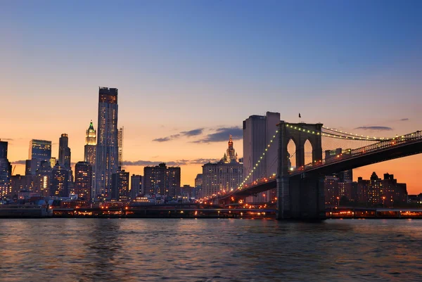 New York ville Manhattan skyline — Photo
