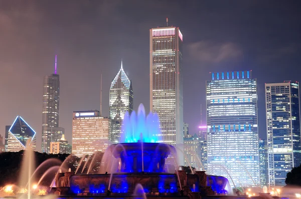 Chicago Buckingham fountain — Stockfoto