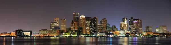 Ночная панорама города — стоковое фото