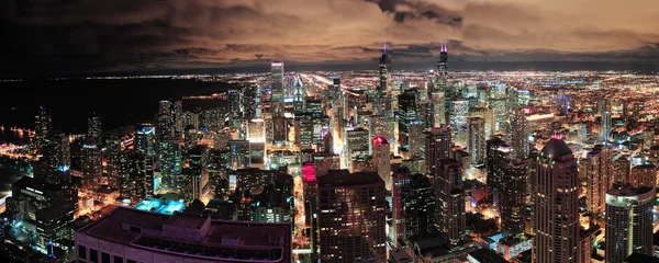 Panorama urbano skyline Chicago — Foto Stock