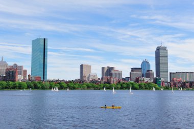 Boston cityscape clipart