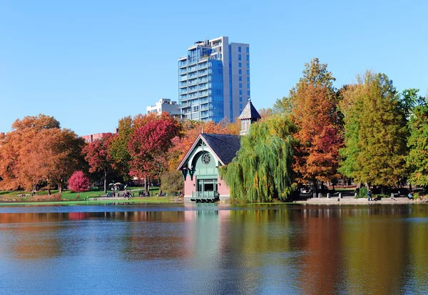 New york city central park herfst — Stockfoto