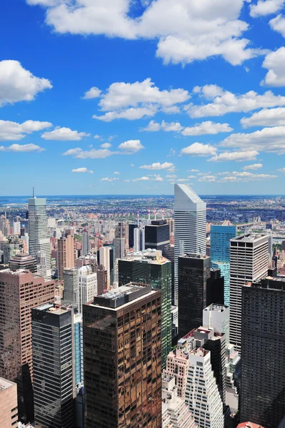 Arranha-céus da cidade de Nova Iorque — Fotografia de Stock