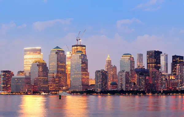 New York City Manhattan belvárosának városképe — Stock Fotó