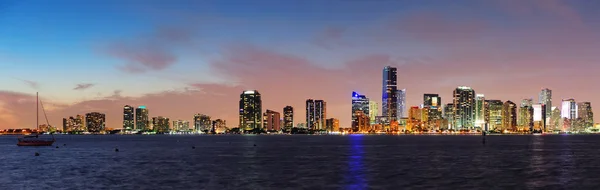 Scena nocy Miami — Zdjęcie stockowe