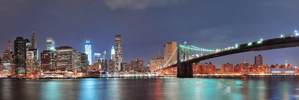 New york city Brooklynský most Royalty Free Stock Fotografie