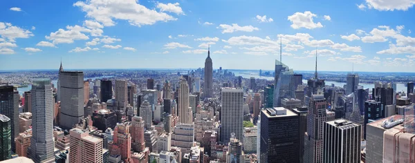 Panorama Nowego Jorku manhattan Zdjęcie Stockowe