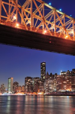 Queensboro bridge ve manhattan