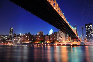 Queensboro bridge ve manhattan