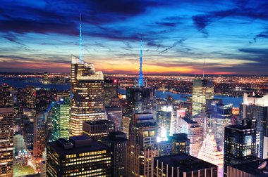 New York City skyline clipart