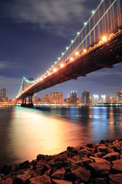 New York City Manhattan Bridge clipart