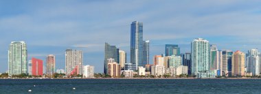 Miami skyline clipart