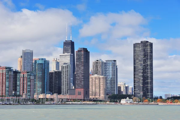 Chicago città skyline urbano — Foto Stock