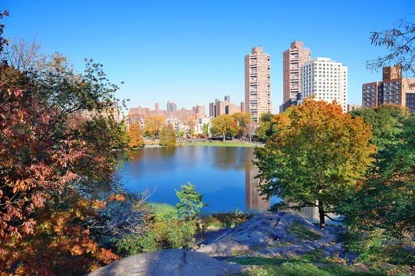 Autunno a New York Central Park — Foto Stock