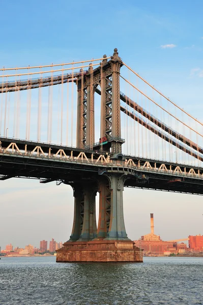 New Yorkban manhattan-híd — Stock Fotó