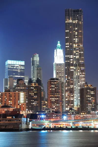 Небоскрёб Нью-Йорка — стоковое фото