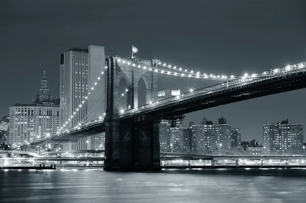 New York City Ponte di Brooklyn — Foto Stock