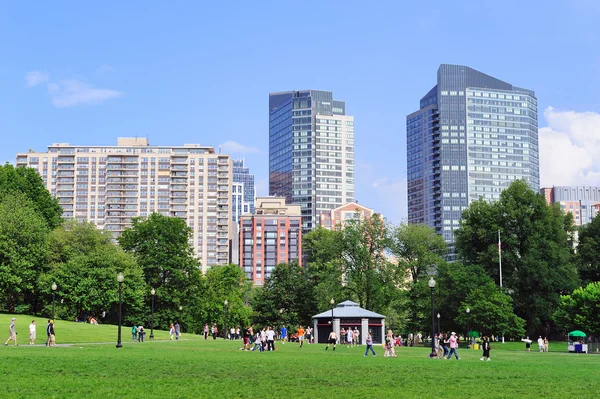Boston Jardín público común —  Fotos de Stock