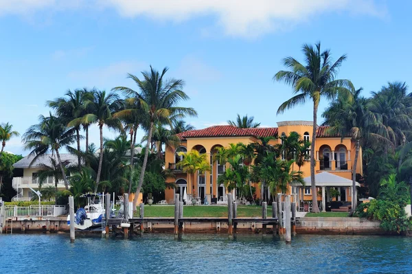 Miami luxe woning — Stockfoto
